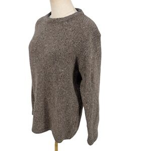 Aran Sweater Market Sweater Women S Brown Wool Cashmere Ireland Quiet Luxury
